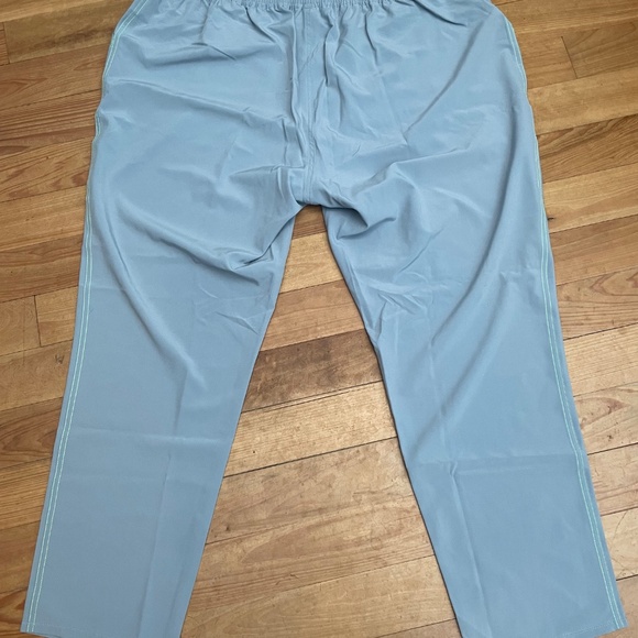 3xl 4 way stretch ash grey drawstring scrub pants new - Picture 5 of 5